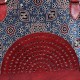 HAND EMBROIDERED LEATHER HUT BAG