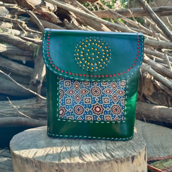 HAND MADE LEATHER SLING BAG