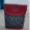 HAND EMBROIDERED LEATHER HUT BAG