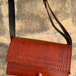 HAND MADE LEATHER SLING BAG (BIG)