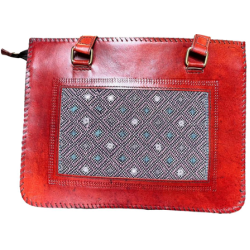 HAND MADE LEATHER HAND BAG