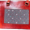 HAND EMBROIDERED LEATHER HUT BAG